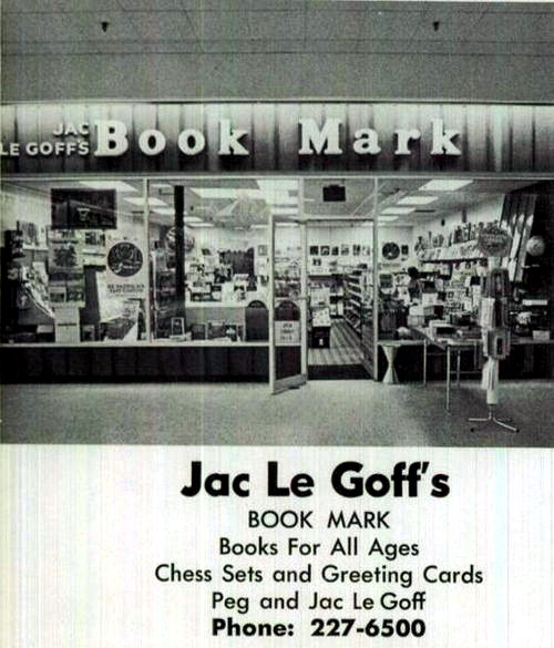 Brighton Mall - Jac Legoffs Book Mark 1973